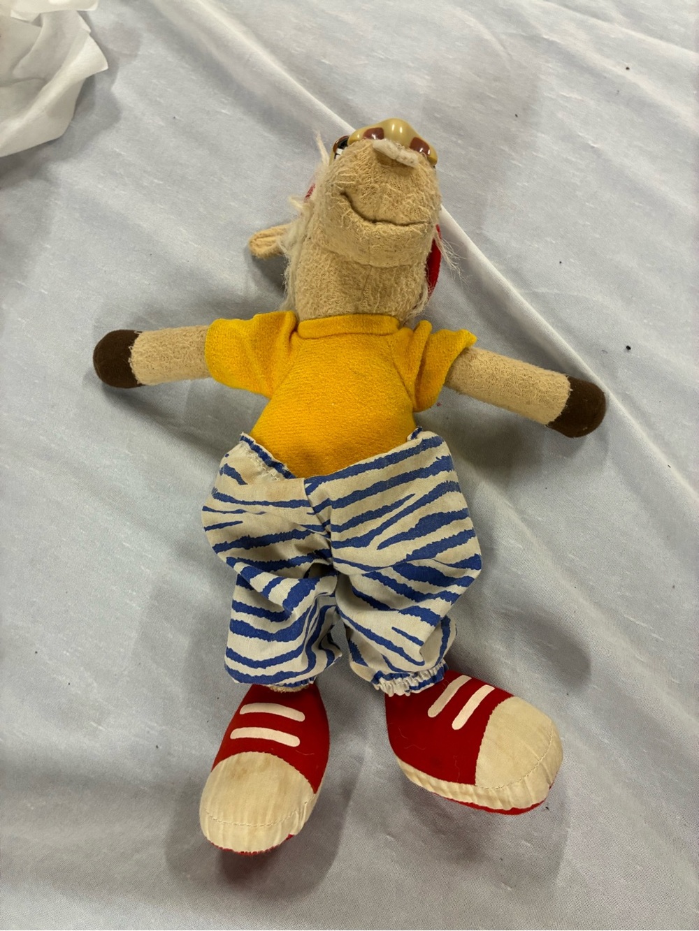 Vintage Charlie Horse Plush - Stained